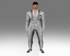 TK- Gray Print Suit