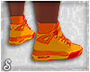 Yellow shoes sport