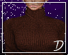"D" TN Brown Sweater