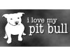 i love my pitbull shirt