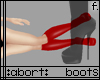 :a: Red PVC Boots v2