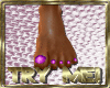 QT~Sexy Purple Toe Nails