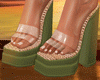 Summer Olive Sandals