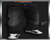 :ST: Black Baggy Jeans