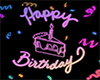 Happy Birthday ani neon