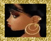 earrings~nose ring~GOLD