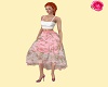 spring rose skirt