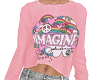 TF* Pink Imagine Sweater