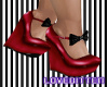 LB| Ruby Bow Wedges