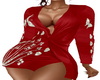 Red Silk Dress Busty RLL