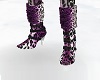 Lavender Leopard Boots