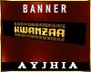 a" Kwanzaa Banner