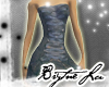 [BL] Black Corset Dress