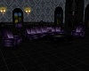 GOTHIC PURPE COUCH SET