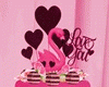 Valentine I love U Cake