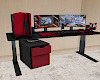 Red Gaming Desk