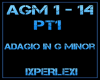Adagio in G Minor TCE P1