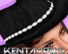!K! Cowgirl hat black