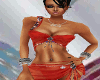 Sexy red bikini