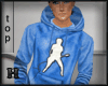 !H! Guitarist Blue Hoody