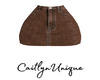 EML Brown Jean Skirt