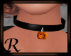 M Hallow Pumpkin Choker