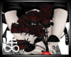 7 Pose Black Blood Roses