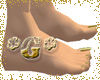 *G* DAINTY  GOLD FEET