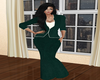 Drk Green/Crm Pant Suit