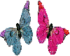 2 GLitter Butterflys 2
