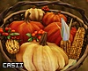 Autumn basket decor