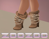 Z Tan Chained boots