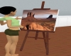 animated desert painting