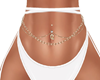 GOLD 'Q' CHAIN PIERCING
