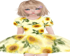 Kids Sunflower Dress