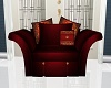 Red & Gold Chair - 1