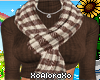 (A) Brown Scarf