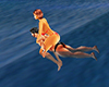 Piggy Back Swim