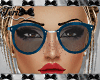 Teal Blue Aviator Shades