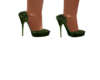Dark green shoes UA