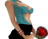 maternity blk&teal 4mnth