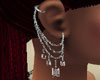 [J] Chain  earrings