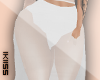 |K| White Sheer Skirt bm