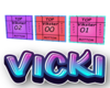 v 3 square pic frames