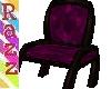 RazZ! Purple wooden seat