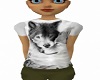 [V11a] Kids Wolf T Shirt