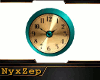 ! REAL TIME CLOCK TEAL
