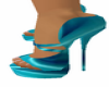 teal heels