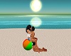 Beach Ball Kiss
