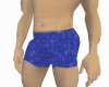 Blue Muscle Shorts